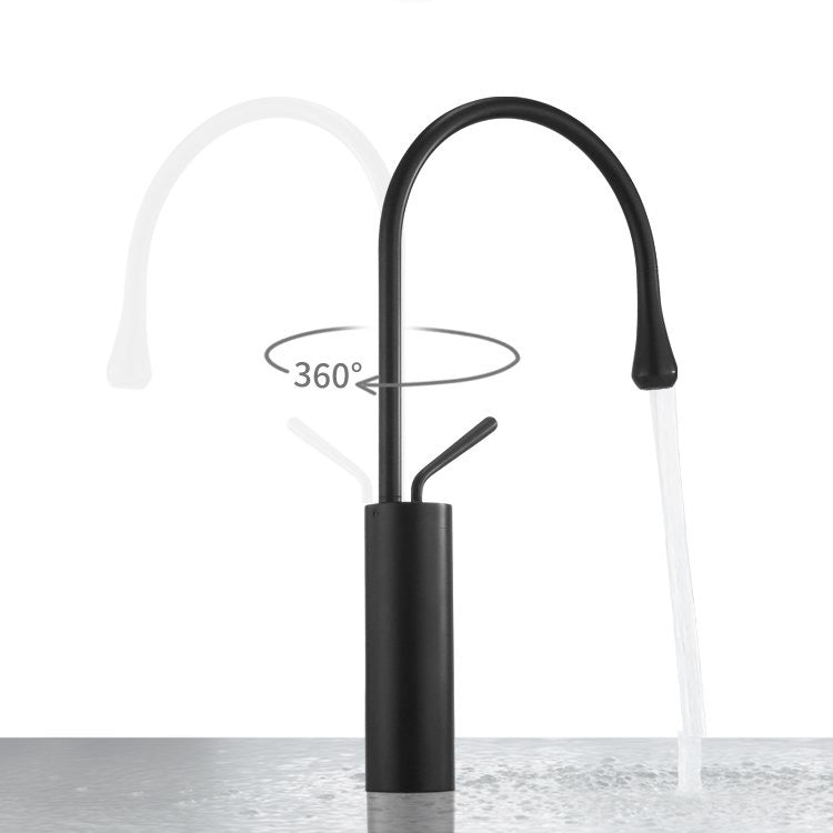 Modern Vessel Bathroom Sink Oval Porcelain with Pop-Up Drain Vessel Lavatory Sink