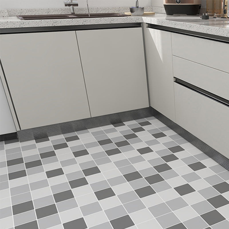 Modern PVC Flooring Peel and Stick Geometric Printed Vinyl Floor Planks