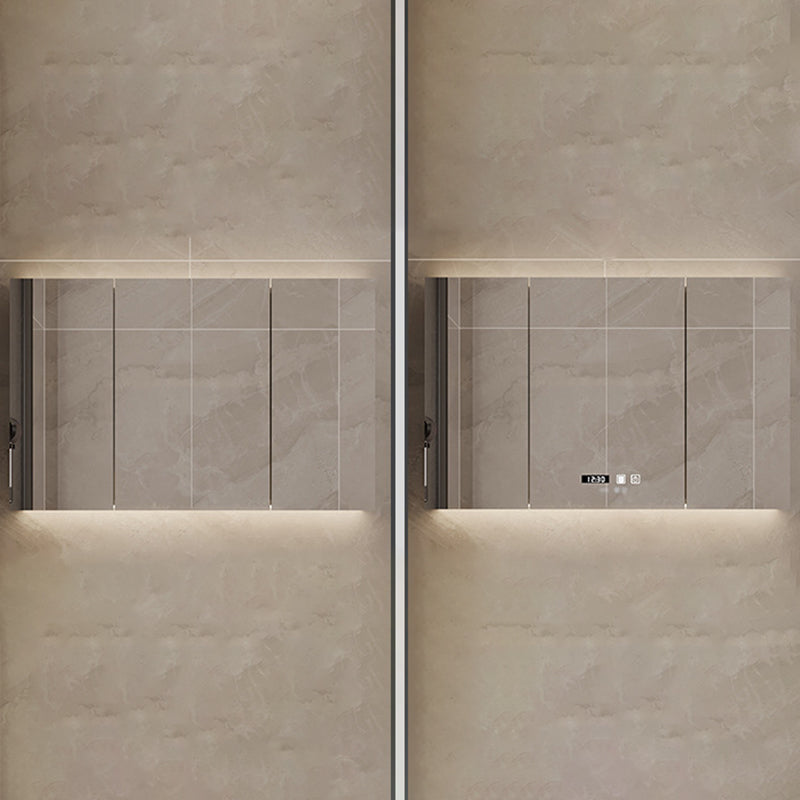 2 Drawers Vanity  Wood Frame Wall Mount Rectangle Single Sink Bathroom Vanity with Mirror