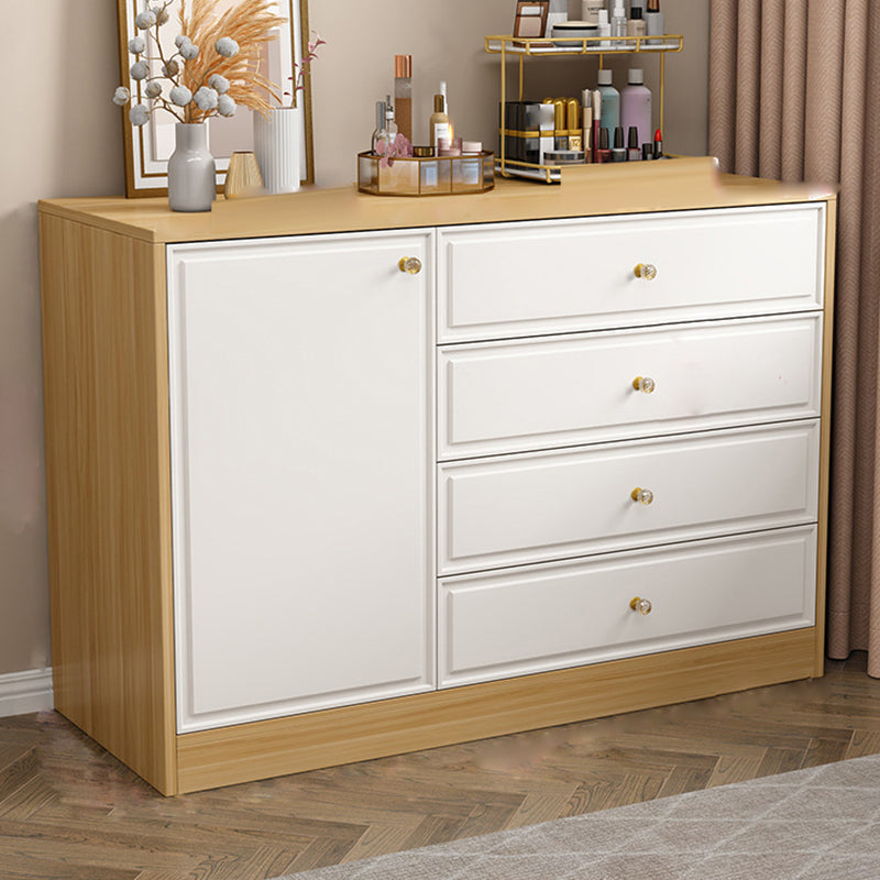 Classic Glam Storage Chest Dresser Wooden Dresser with Drawers
