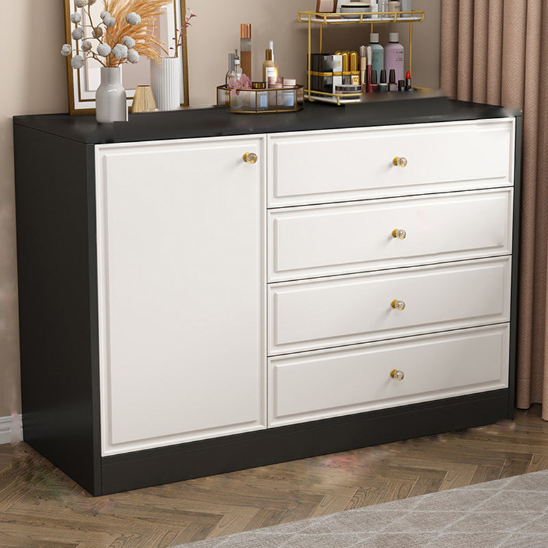 Classic Glam Storage Chest Dresser Wooden Dresser with Drawers