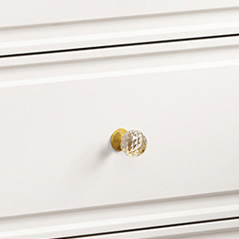 Classic Glam Storage Chest Dresser Wooden Dresser with Drawers