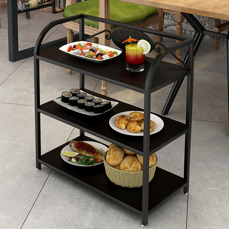3-Tier Open Storage Prep Table Home Dining Modern Kitchen Trolley