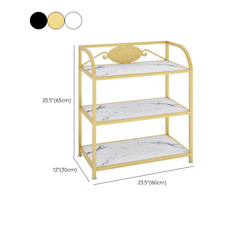 3-Tier Open Storage Prep Table Home Dining Modern Kitchen Trolley