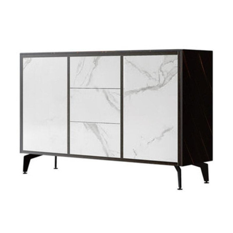 Contemporary Sideboard Table 3 Drawer Sideboard Cabinet for Kitchen