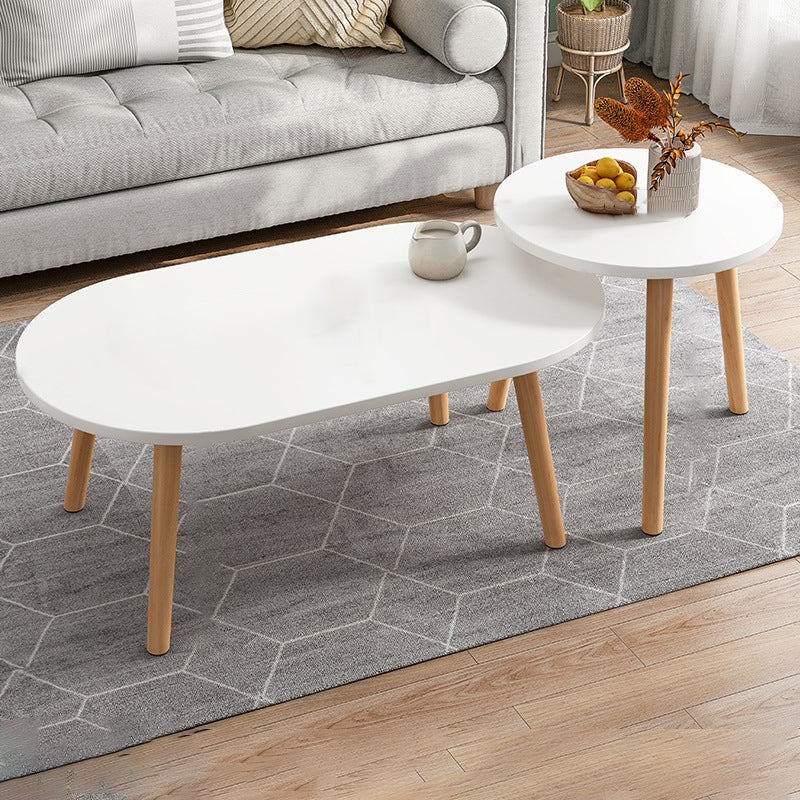 Modern Coffee or End Table Artificial Wood Coffee Table with 4 Legs