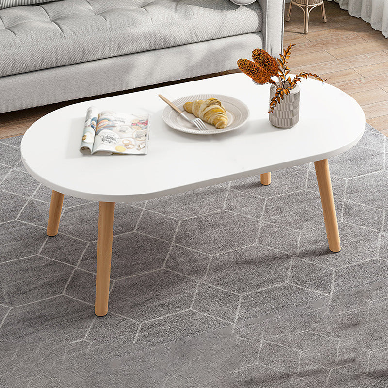 Modern Coffee or End Table Artificial Wood Coffee Table with 4 Legs