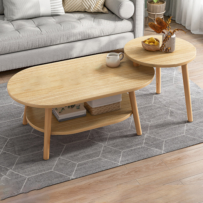 Modern Coffee or End Table Artificial Wood Coffee Table with 4 Legs