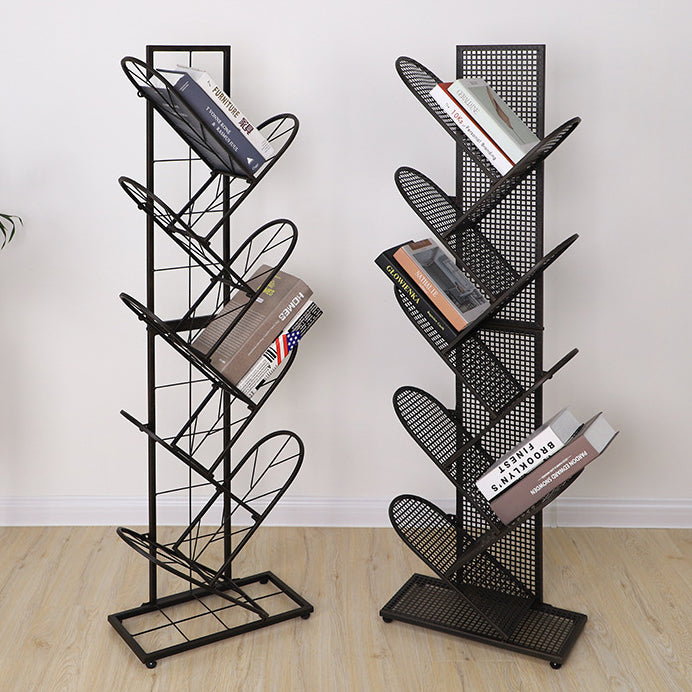 Modern Style Shelf Bookcase Metal Etagere Bookshelf with Shelves