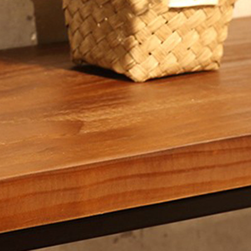 Rectangle Counter Height Dining Table Solid Wood Bar Dining Table