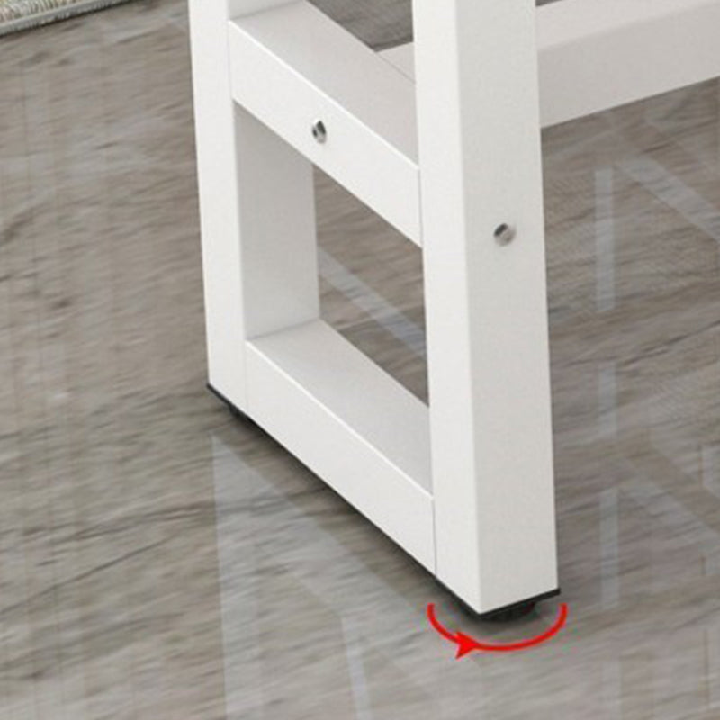 Modern Style Wood Bar Stool Table Rectangle Bar Table for Small Places