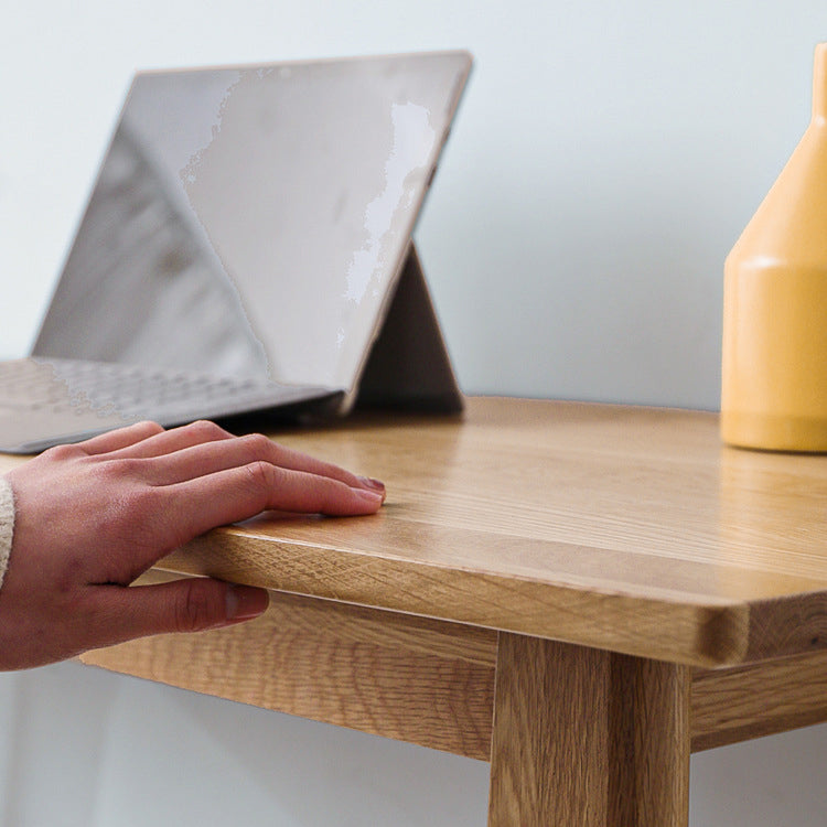 Modern 4 Legs Bistro Bar Table Solid Wood Bar Table for Living Room