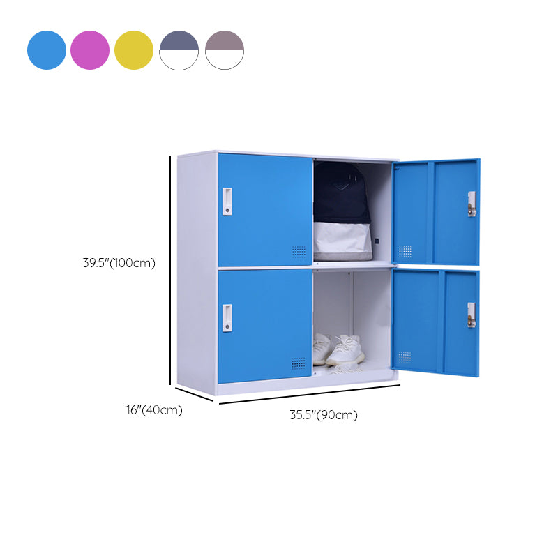 Modern Non-Hanging Storage Cabinet Bathroom Cabinet with Hinged Doors