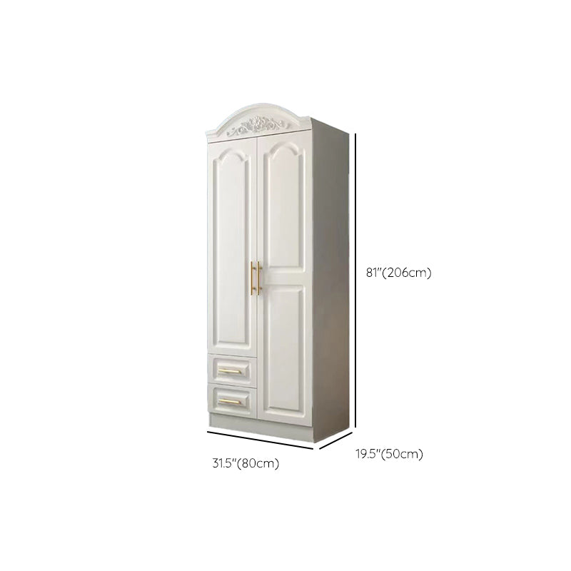 French Country Wardrobe Armoire White Wooden Wardrobe Cabinet