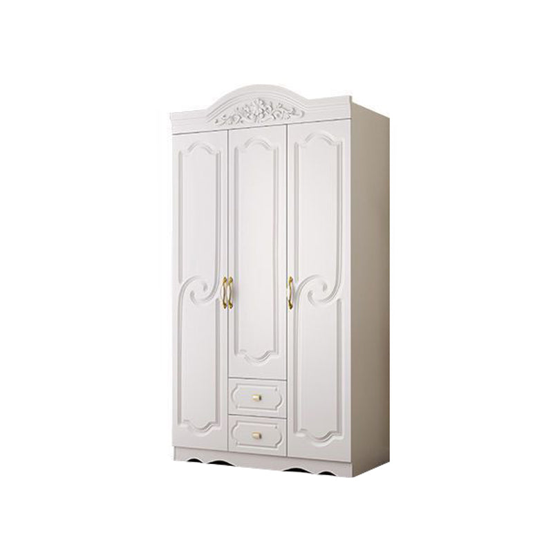 Engineered Wood Wardrobe Cabinet French Country Wardrobe Armoire