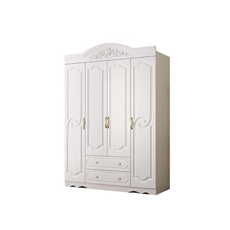 Engineered Wood Wardrobe Cabinet French Country Wardrobe Armoire