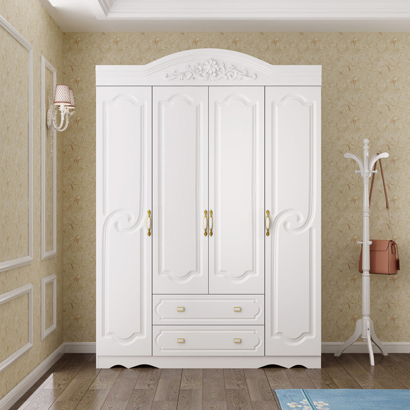 Engineered Wood Wardrobe Cabinet French Country Wardrobe Armoire