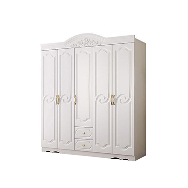 Engineered Wood Wardrobe Cabinet French Country Wardrobe Armoire