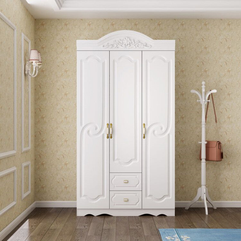 Engineered Wood Wardrobe Cabinet French Country Wardrobe Armoire