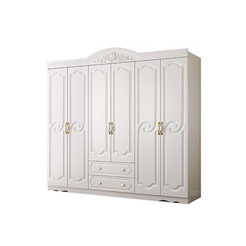 Engineered Wood Wardrobe Cabinet French Country Wardrobe Armoire