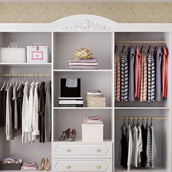 Engineered Wood Wardrobe Cabinet French Country Wardrobe Armoire