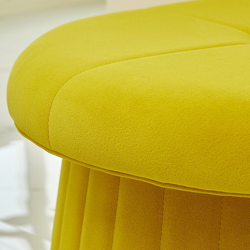 Modern Multi Colors Pouf Round Resistant Pouf for Drawing Room