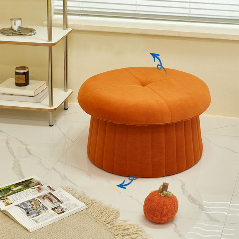 Modern Multi Colors Pouf Round Resistant Pouf for Drawing Room