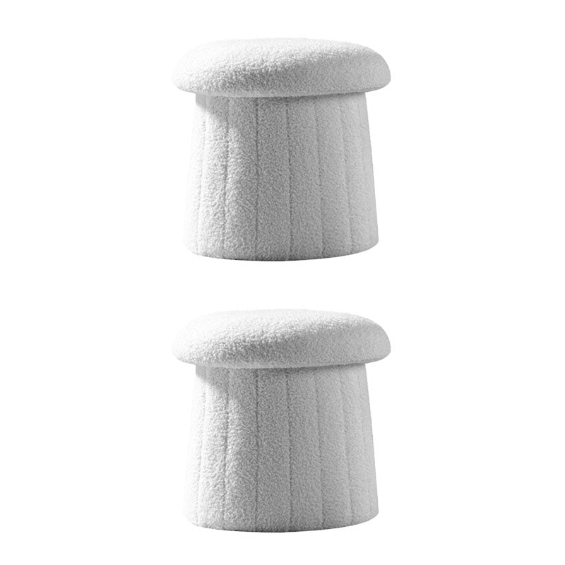 Modern Multi Colors Pouf Round Resistant Pouf for Drawing Room