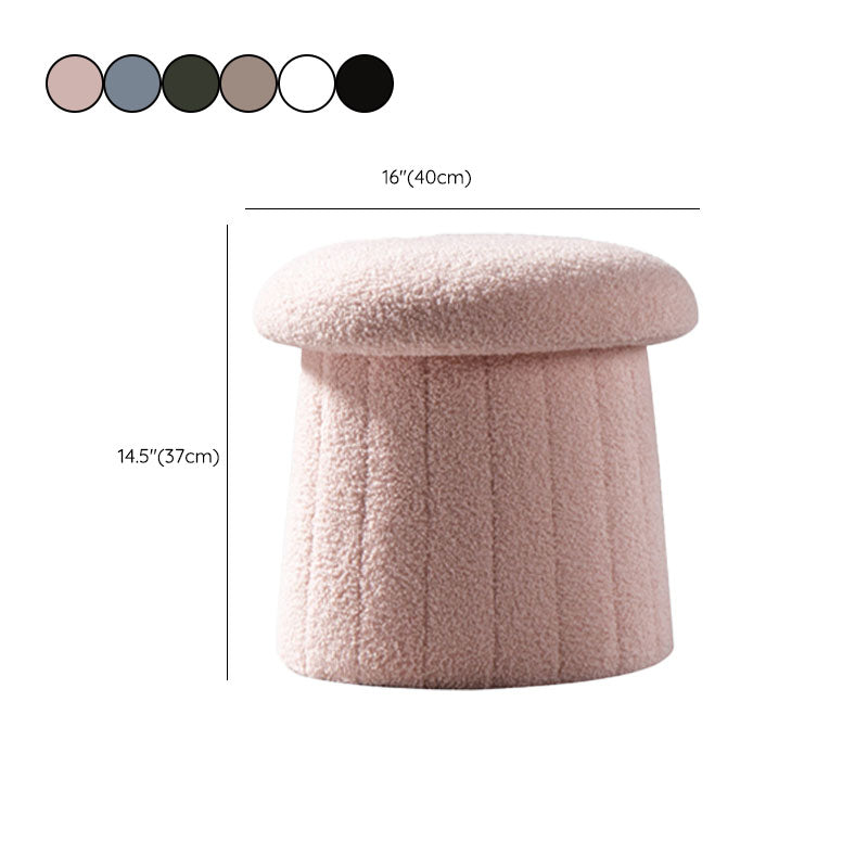 Modern Multi Colors Pouf Round Resistant Pouf for Drawing Room