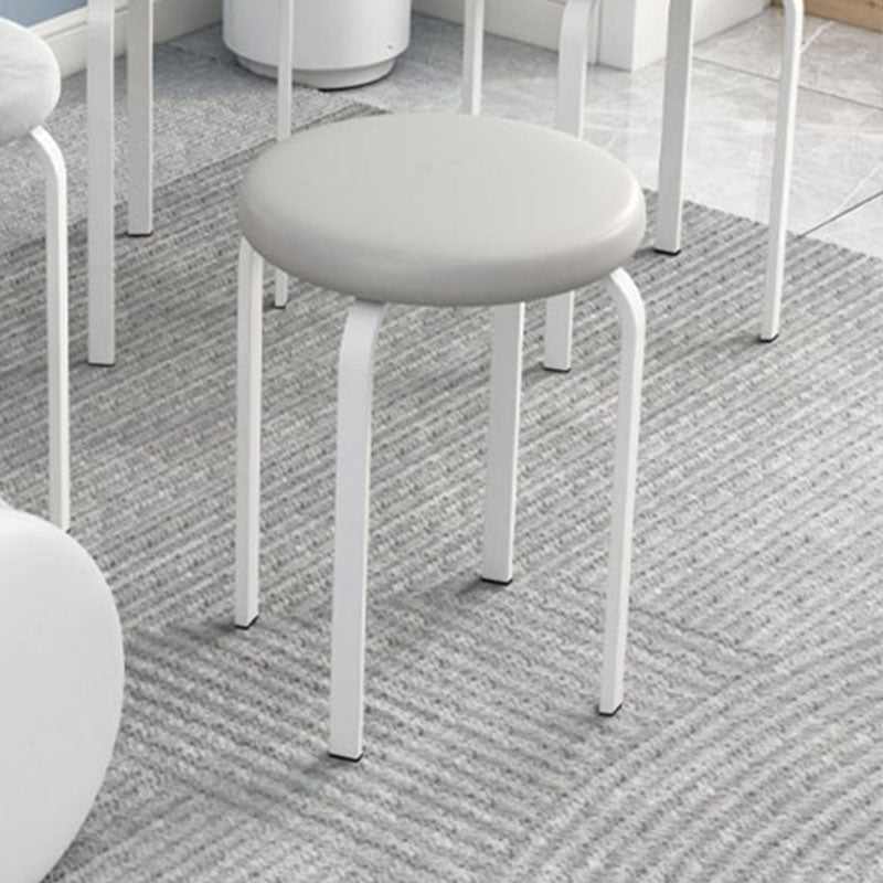 Modern Round Standard Solid Color Water Resistant Standard for Home Decor