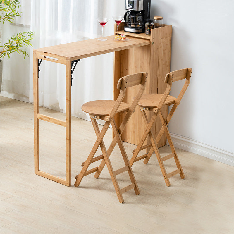 Contemporary Bar Table Set 1/2/3 Pieces Counter Height Pub Set