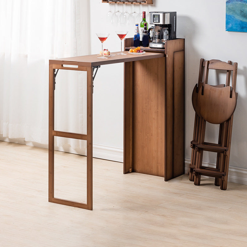 Contemporary Bar Table Set 1/2/3 Pieces Counter Height Pub Set