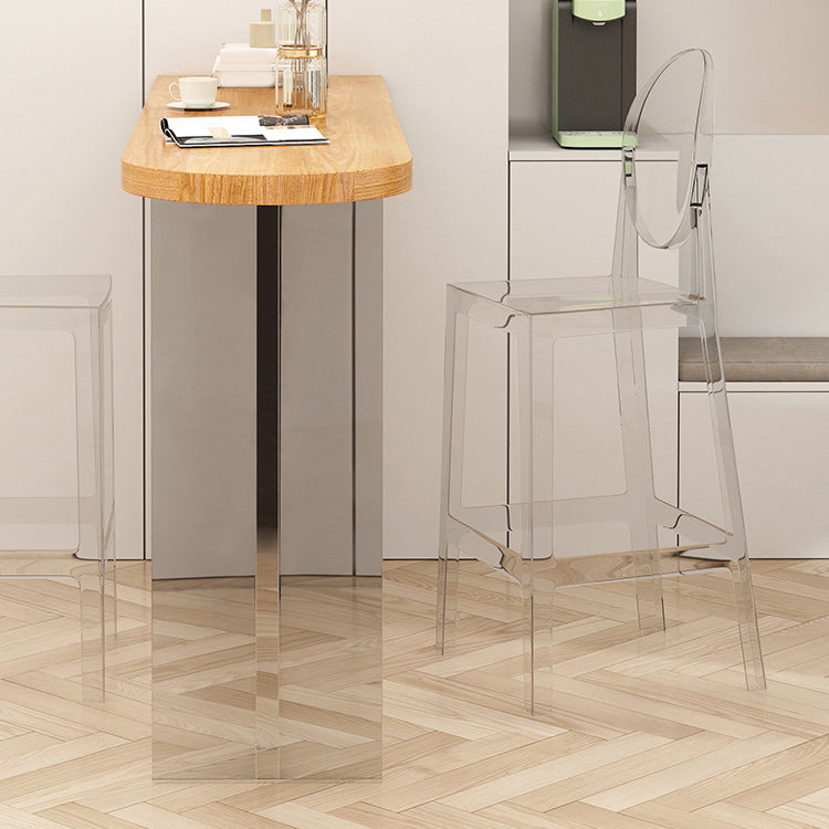 Contemporary Bar Set 1/2/3 Pieces Solid Wood Pub Dining Set for Dining Room