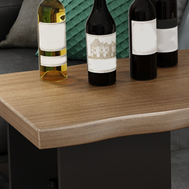 Industrial Style Bar Table Set 1/3 Pieces Solid Wood Rectangle Table and Stool Set