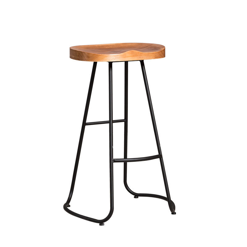 Contemporary Rectangle Bar Set 1/4/7 Pieces Solid Wood Pub Dining Set for Dining Room