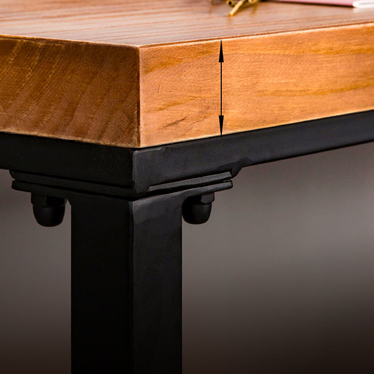 Contemporary Rectangle Bar Set 1/4/7 Pieces Solid Wood Pub Dining Set for Dining Room