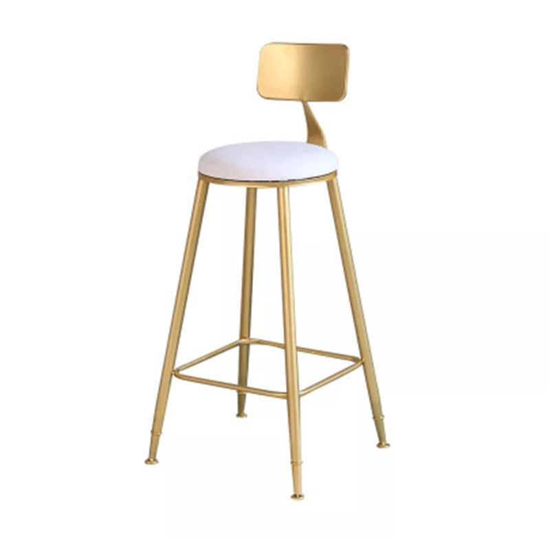 Contemporary Style Bar Table Set 1/3 Pieces Stone Bar table with Upholstered Stools