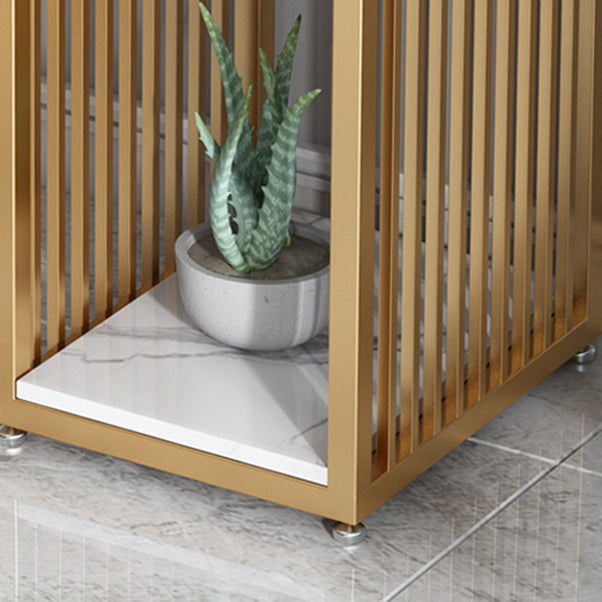 Contemporary Style Bar Table Set 1/3 Pieces Stone Bar table with Upholstered Stools