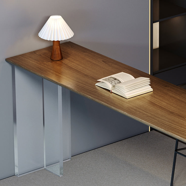 Industrial 1/2 Pieces Bar Table Set Rectangle Pine Wood Counter Table with High Stools