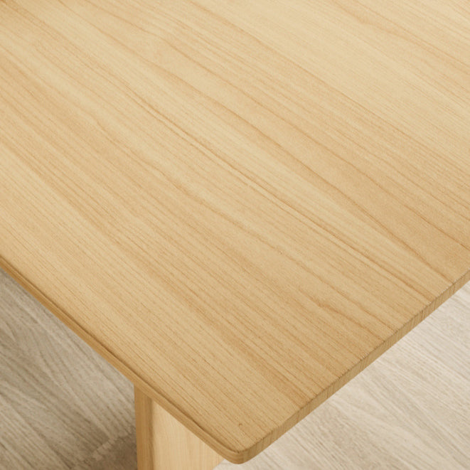 Industrial Double Pedestal Dining Table Pine Wood Table for Dining Room Cafe