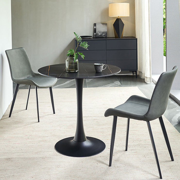 Modern Tulip Pedestal Dining Table Stone Table for Dining Room