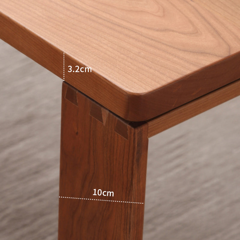 Modern Style Dining Table Rectangle Wood Top Table for Dining Room
