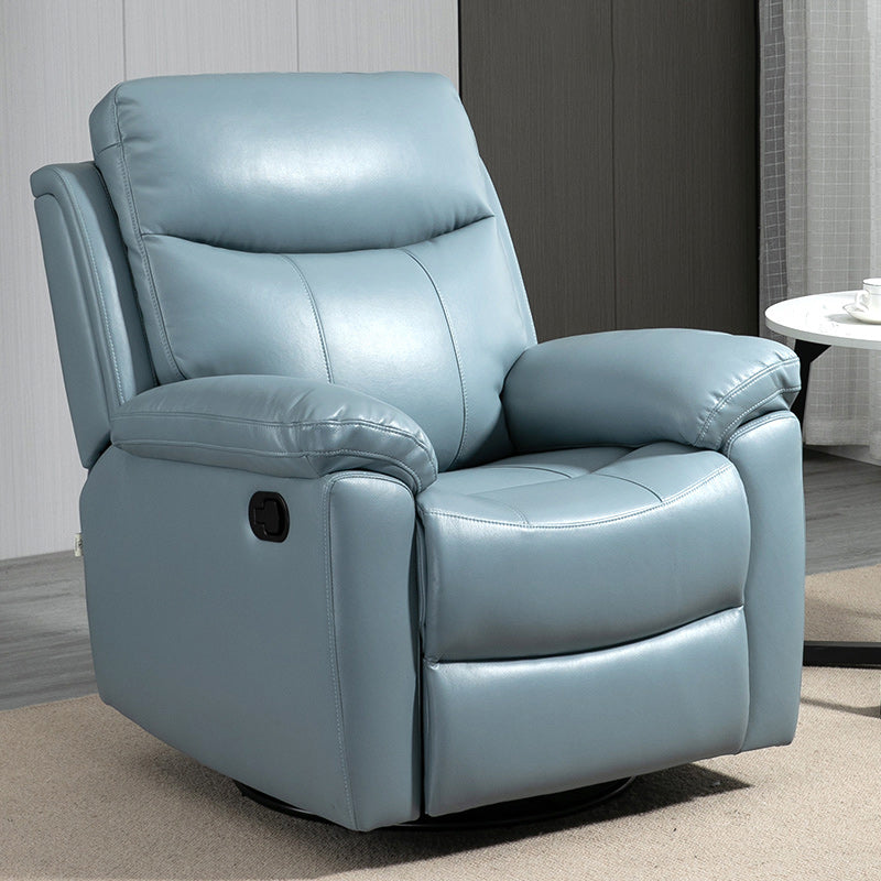 Swivel Rocker Recliner Extended Footrest Recliner Chair with Ottoman