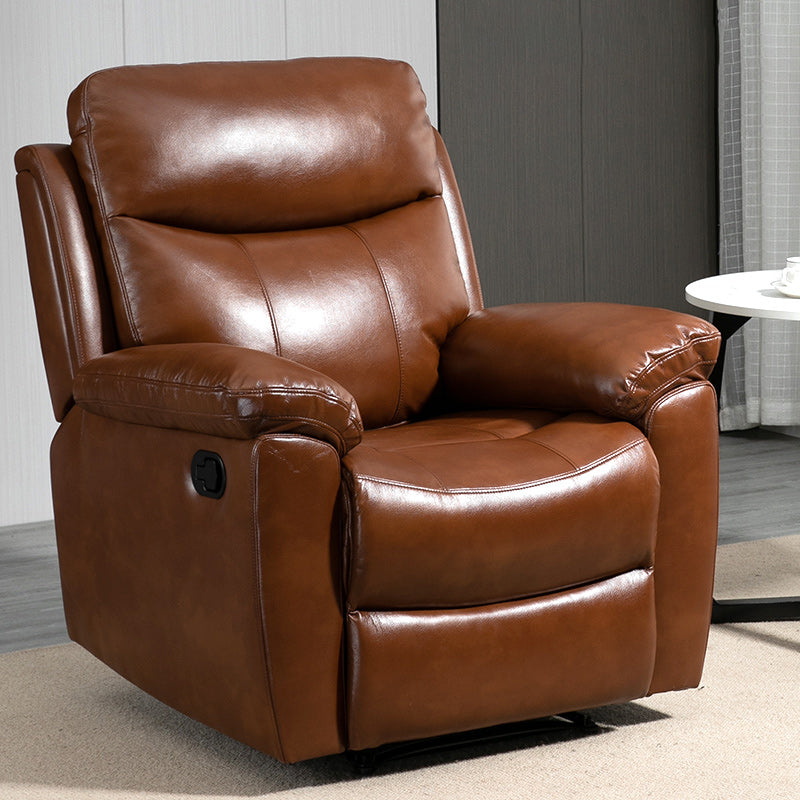 Swivel Rocker Recliner Extended Footrest Recliner Chair with Ottoman