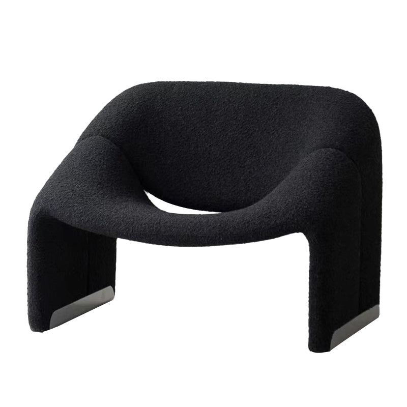 Upholstered Fabric Accent Armchair 33.07" Wide Accent Armchair