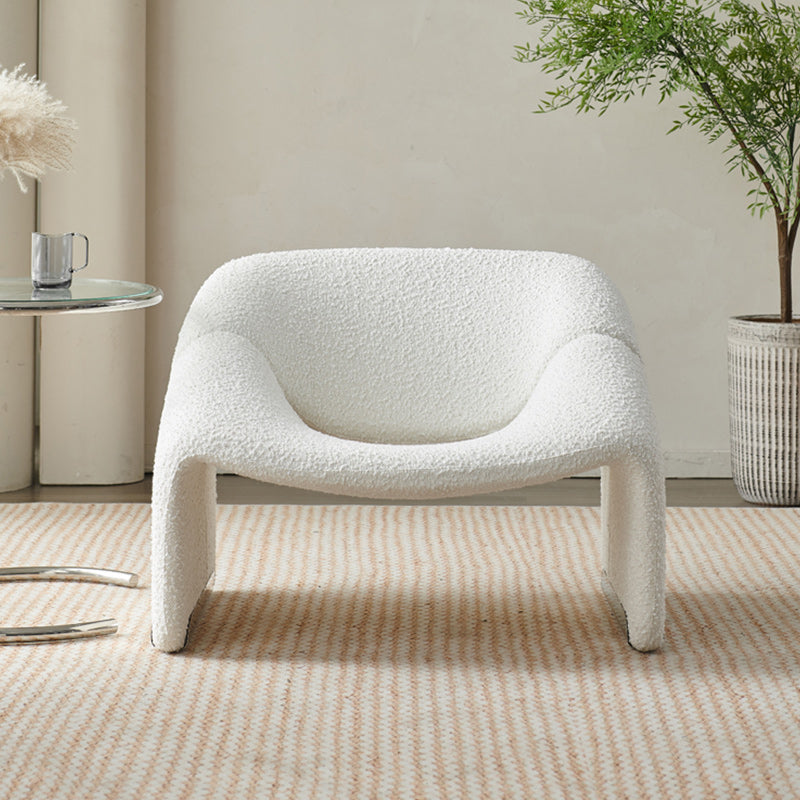 Upholstered Fabric Accent Armchair 33.07" Wide Accent Armchair