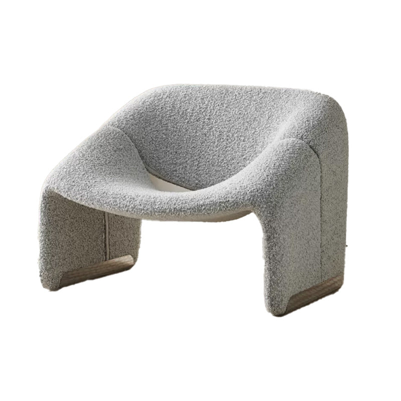 Upholstered Fabric Accent Armchair 33.07" Wide Accent Armchair