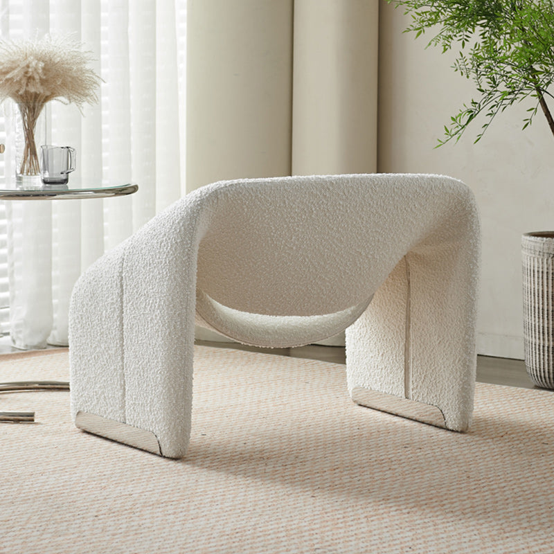 Upholstered Fabric Accent Armchair 33.07" Wide Accent Armchair