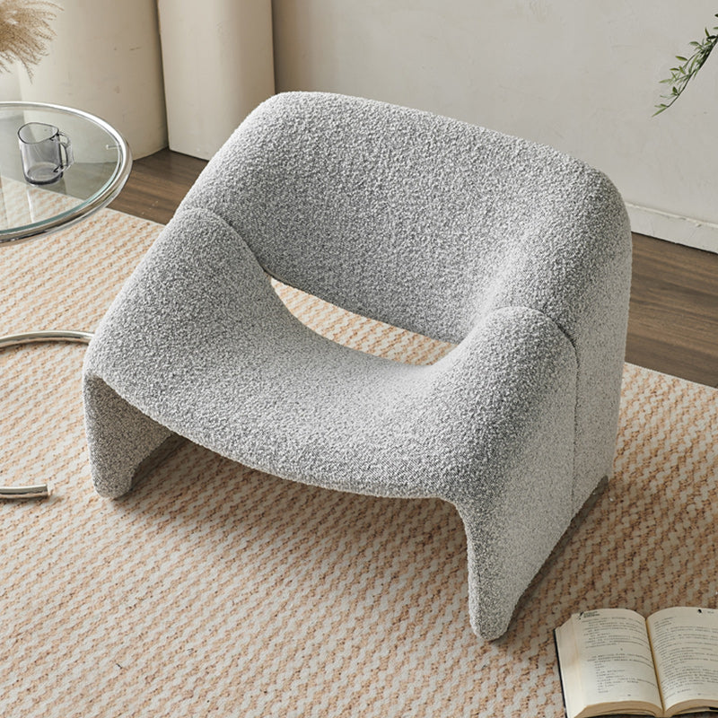 Upholstered Fabric Accent Armchair 33.07" Wide Accent Armchair