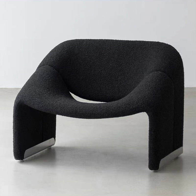 Upholstered Fabric Accent Armchair 33.07" Wide Accent Armchair